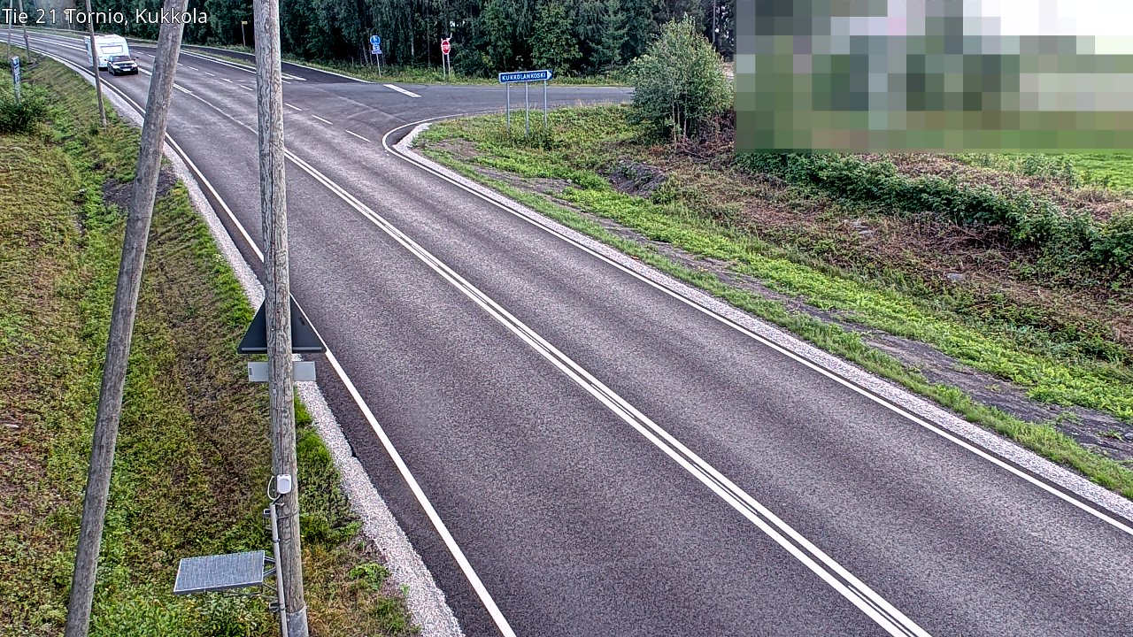 Kelikamerat Kuva Tie 21 Tornio, Kukkola, Tornio, Lappi