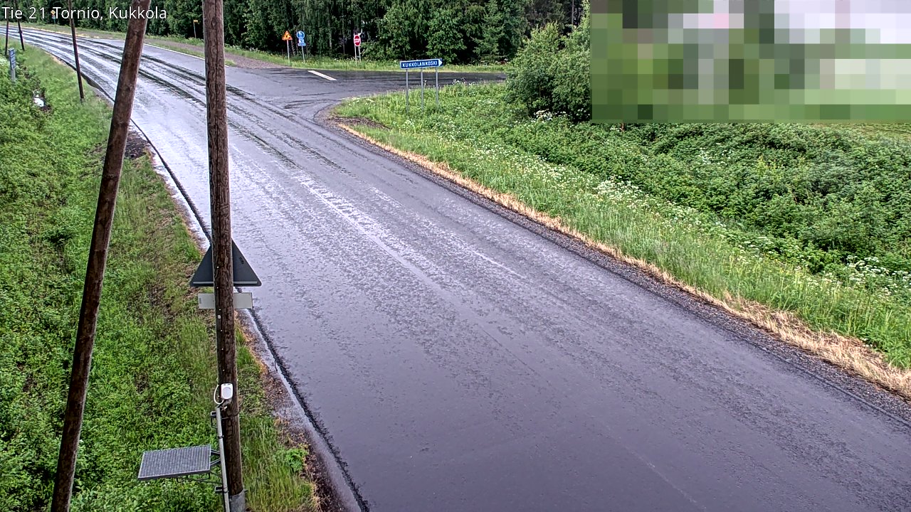 Kelikamerat Kuva Tie 21 Tornio, Kukkola, Tornio, Lappi