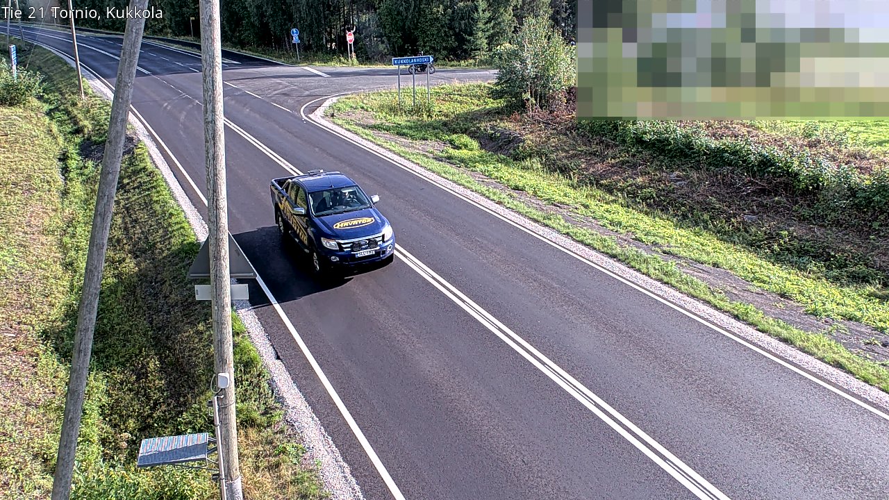 Kelikamerat Kuva Tie 21 Tornio, Kukkola, Tornio, Lappi
