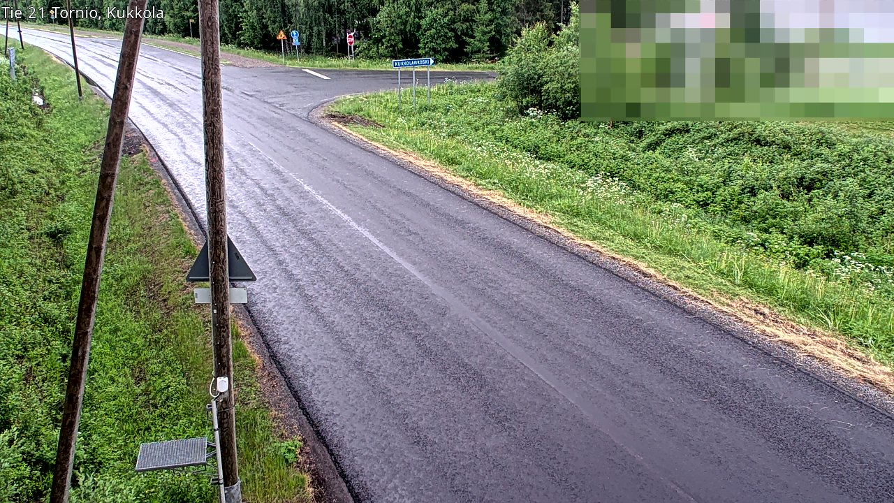 Kelikamerat Kuva Tie 21 Tornio, Kukkola, Tornio, Lappi