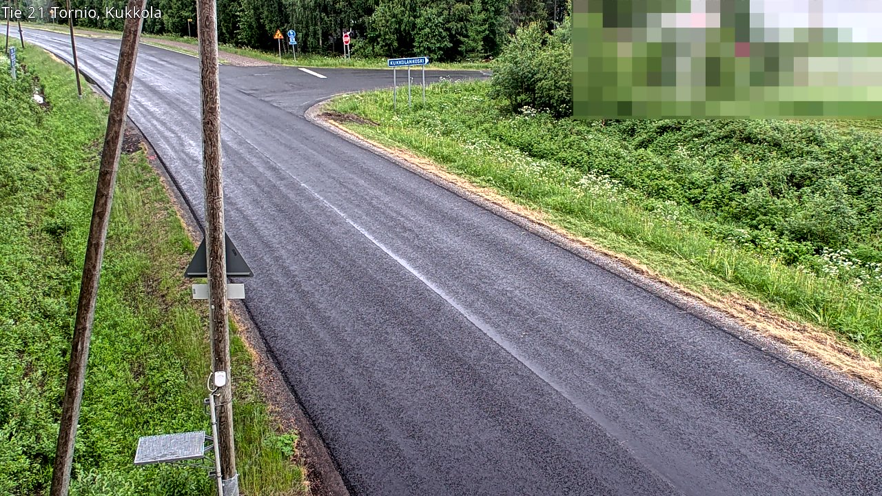 Kelikamerat Kuva Tie 21 Tornio, Kukkola, Tornio, Lappi