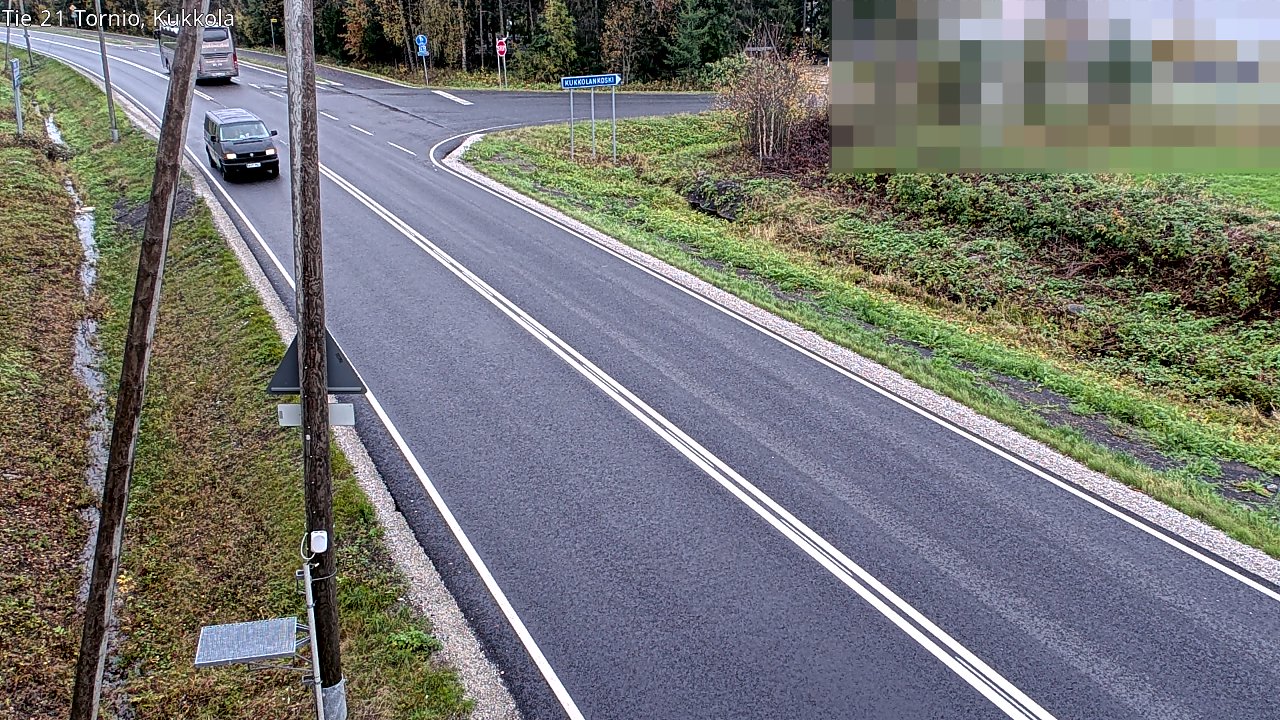 Kelikamerat Kuva Tie 21 Tornio, Kukkola, Tornio, Lappi