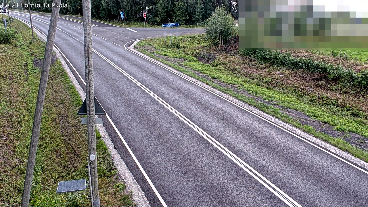 Kelikamerat Kuva Tie 21 Tornio, Kukkola, Tornio, Lappi