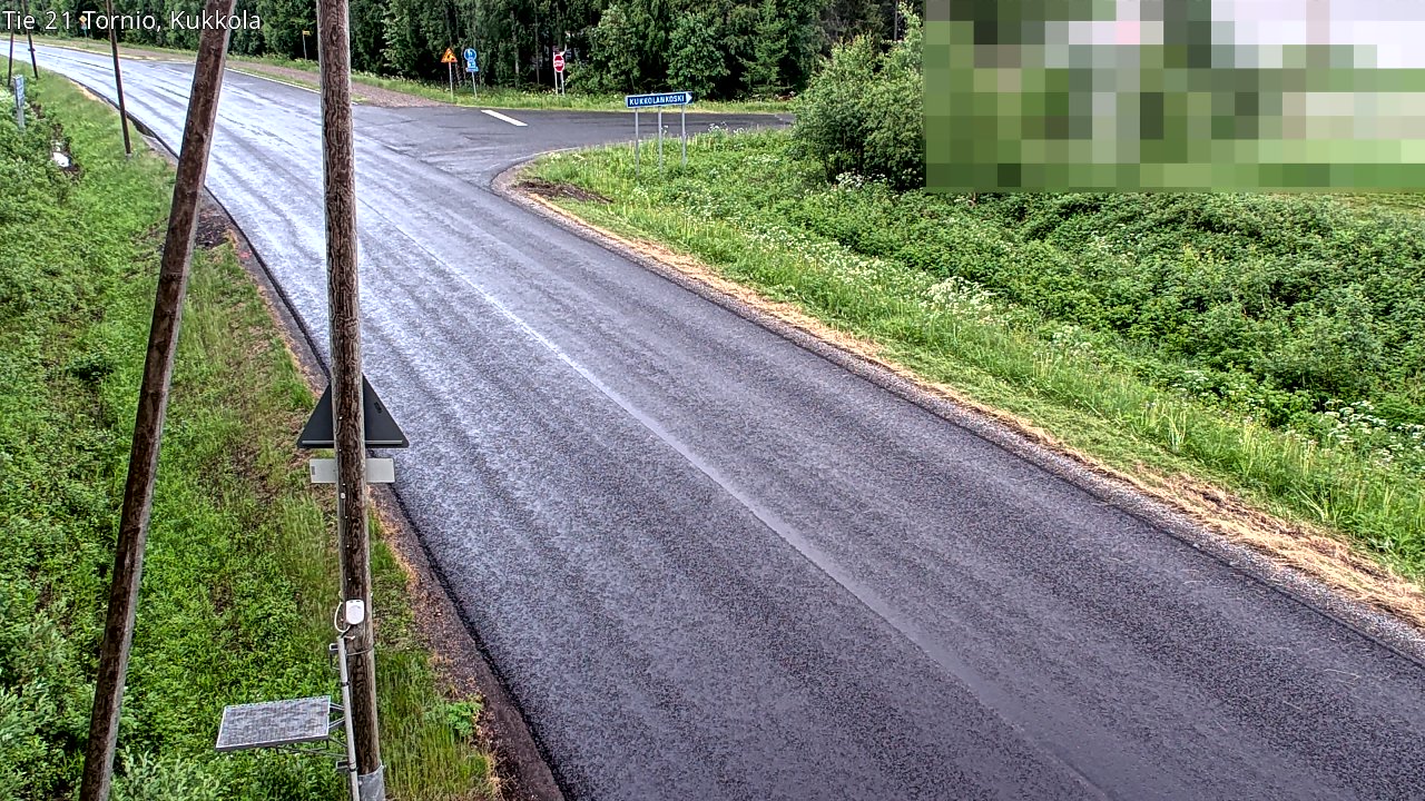 Kelikamerat Kuva Tie 21 Tornio, Kukkola, Tornio, Lappi