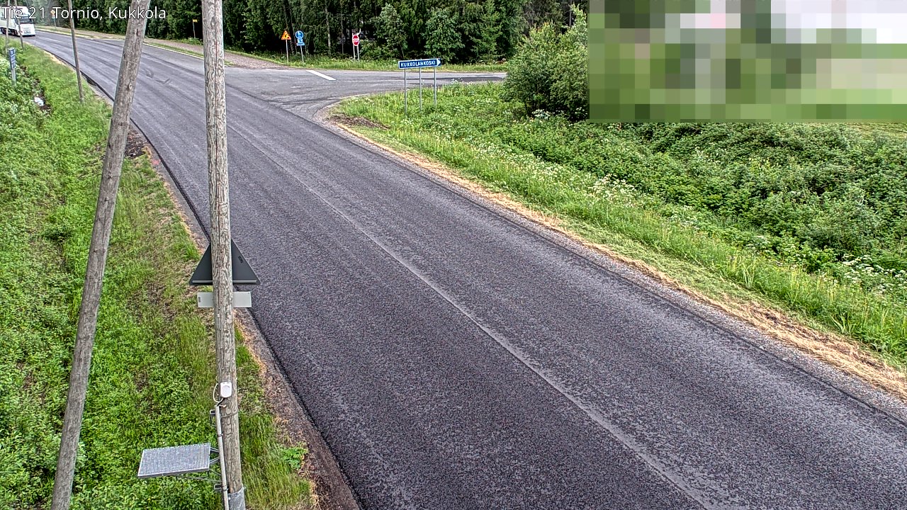 Kelikamerat Kuva Tie 21 Tornio, Kukkola, Tornio, Lappi