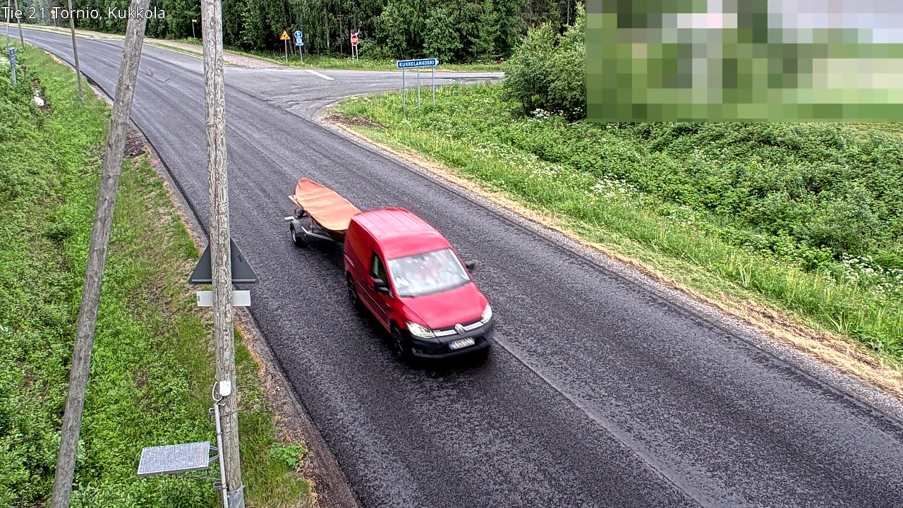Kelikamerat Kuva Tie 21 Tornio, Kukkola, Tornio, Lappi