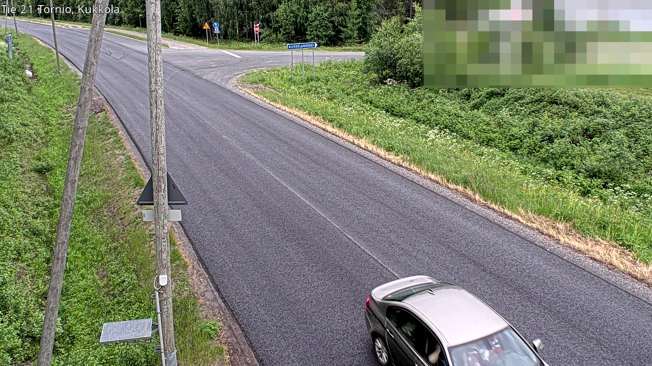 Kelikamerat Kuva Tie 21 Tornio, Kukkola, Tornio, Lappi