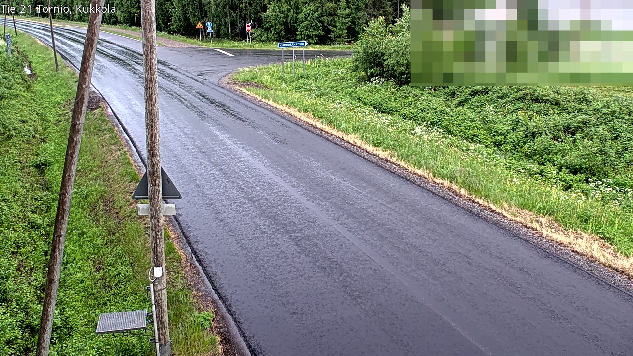 Kelikamerat Kuva Tie 21 Tornio, Kukkola, Tornio, Lappi
