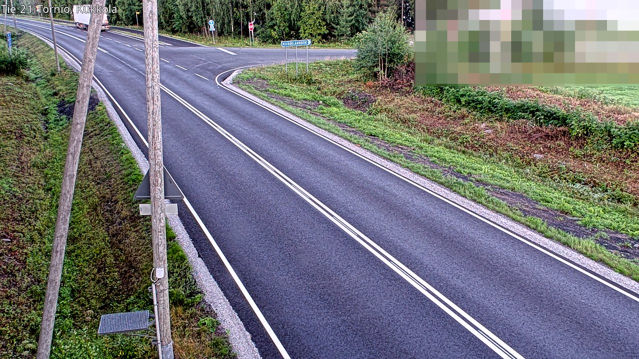 Kelikamerat Kuva Tie 21 Tornio, Kukkola, Tornio, Lappi