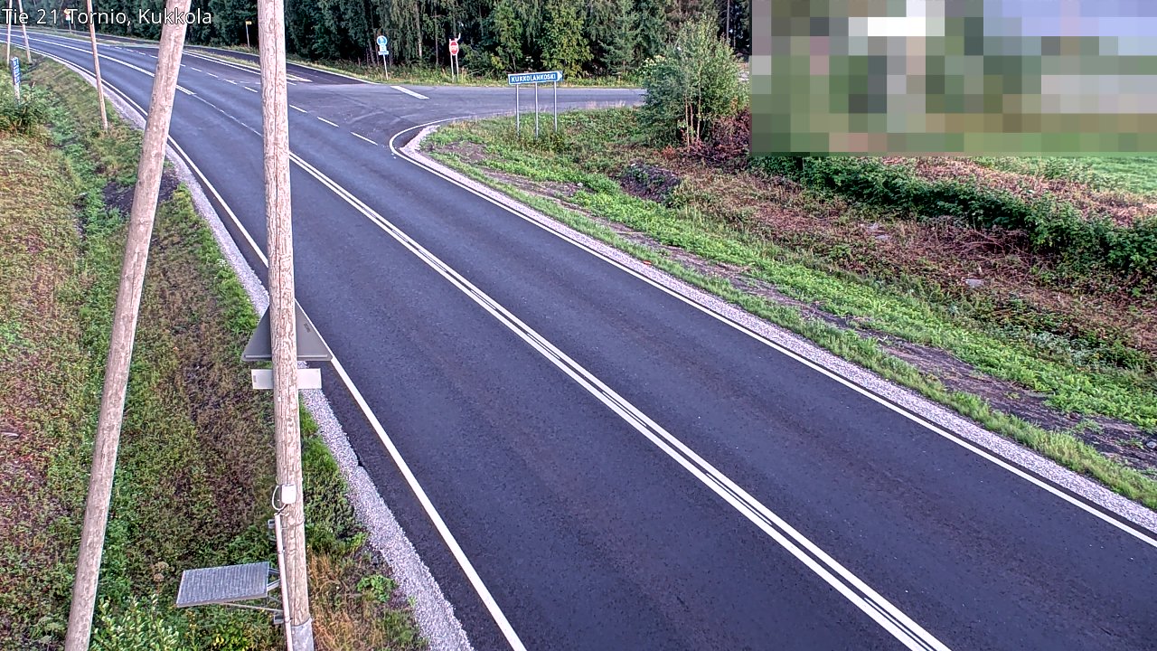 Kelikamerat Kuva Tie 21 Tornio, Kukkola, Tornio, Lappi