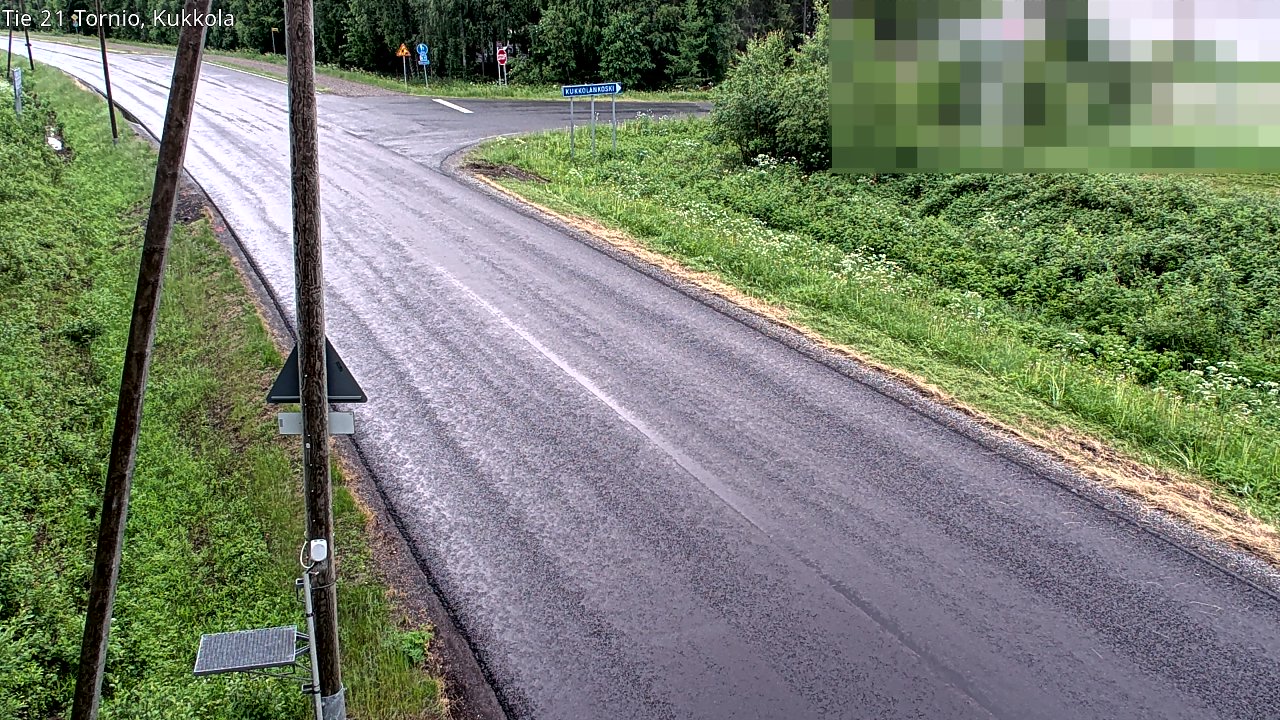 Kelikamerat Kuva Tie 21 Tornio, Kukkola, Tornio, Lappi