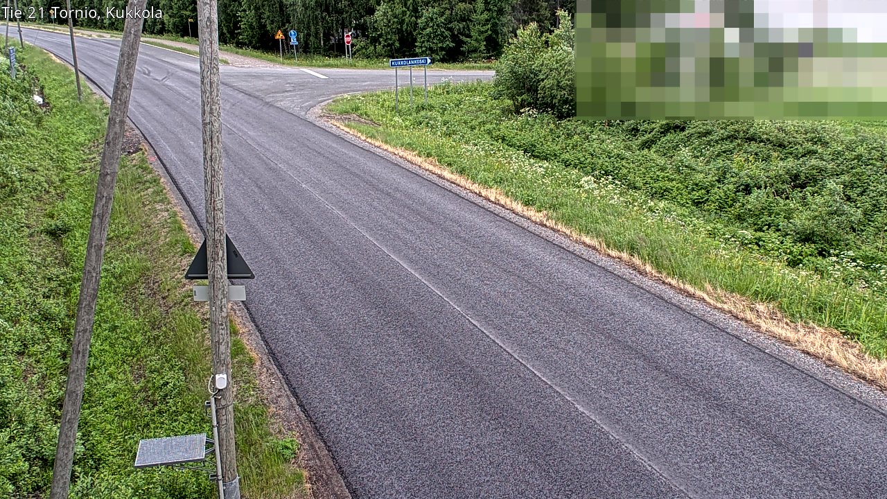 Kelikamerat Kuva Tie 21 Tornio, Kukkola, Tornio, Lappi
