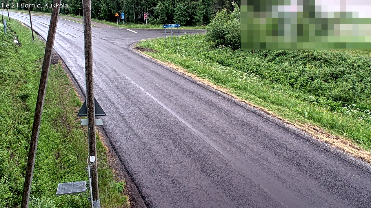 Kelikamerat Kuva Tie 21 Tornio, Kukkola, Tornio, Lappi