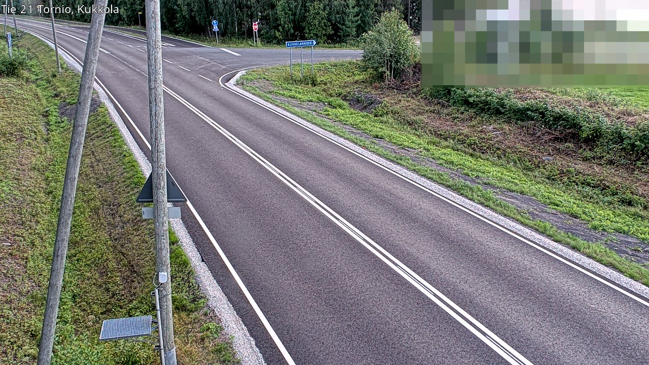 Kelikamerat Kuva Tie 21 Tornio, Kukkola, Tornio, Lappi