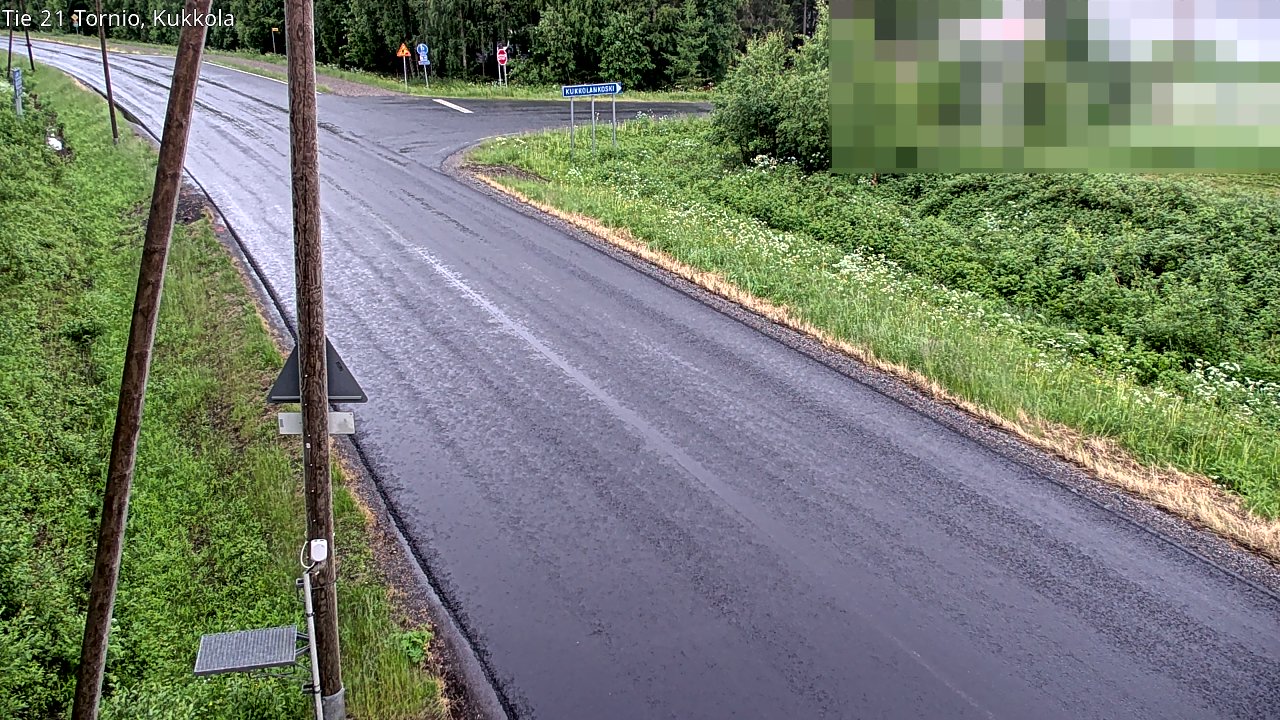 Kelikamerat Kuva Tie 21 Tornio, Kukkola, Tornio, Lappi