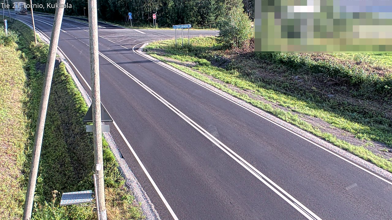 Kelikamerat Kuva Tie 21 Tornio, Kukkola, Tornio, Lappi