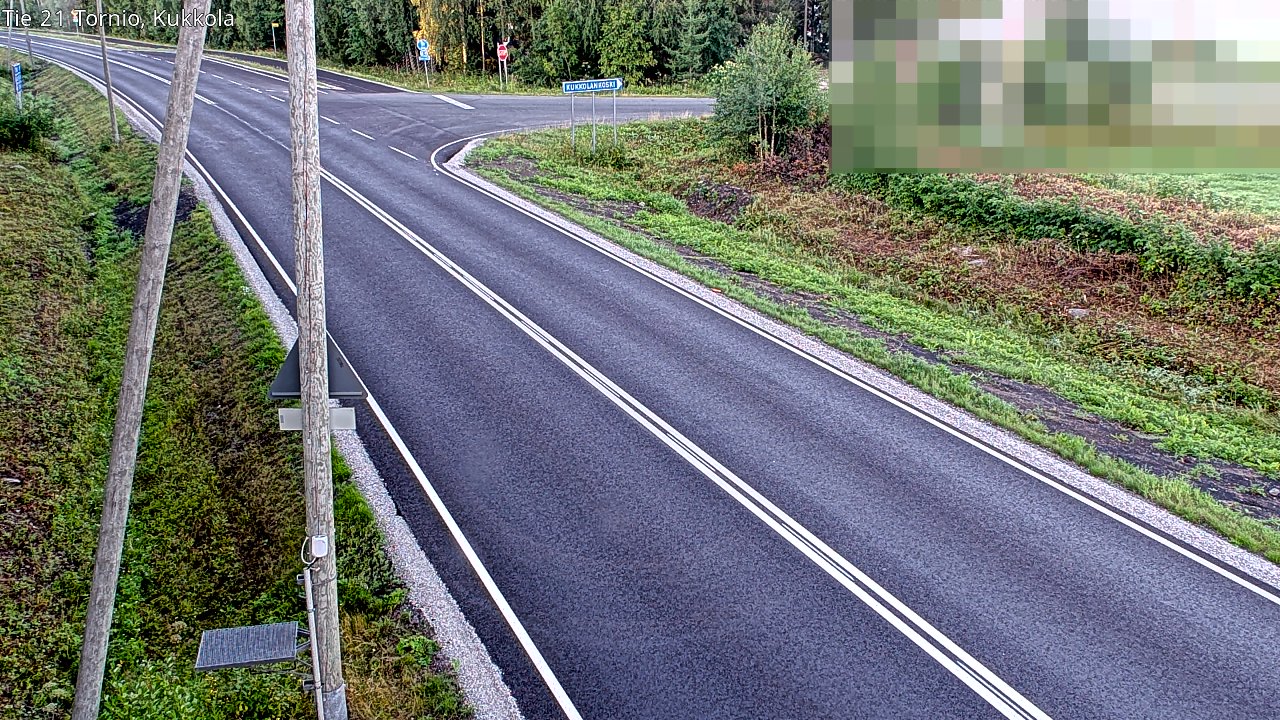 Kelikamerat Kuva Tie 21 Tornio, Kukkola, Tornio, Lappi