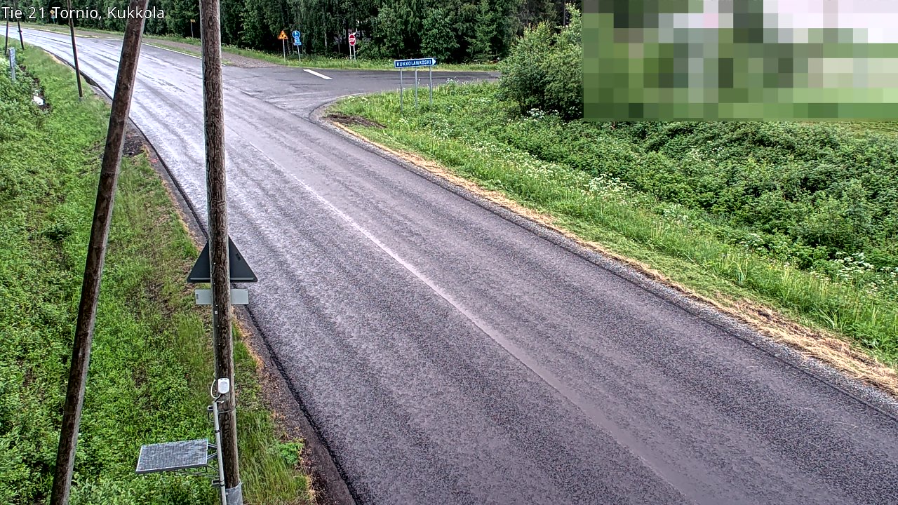 Kelikamerat Kuva Tie 21 Tornio, Kukkola, Tornio, Lappi