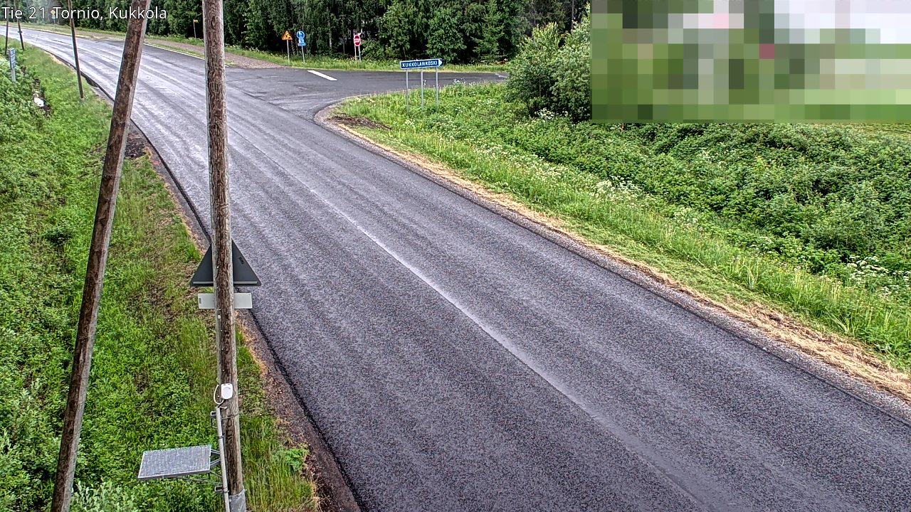 Kelikamerat Kuva Tie 21 Tornio, Kukkola, Tornio, Lappi