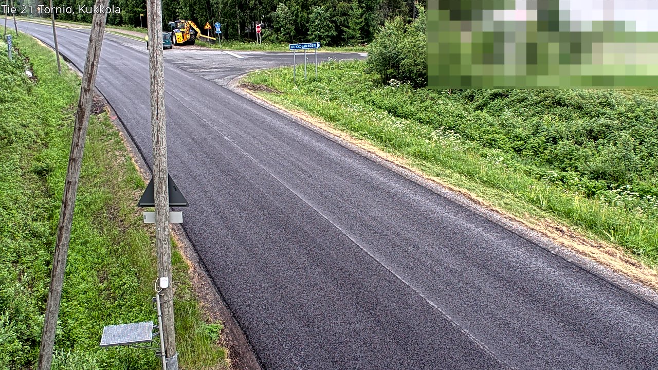 Kelikamerat Kuva Tie 21 Tornio, Kukkola, Tornio, Lappi