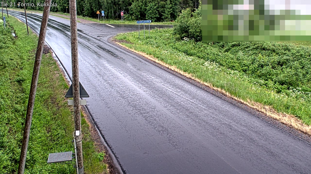 Kelikamerat Kuva Tie 21 Tornio, Kukkola, Tornio, Lappi