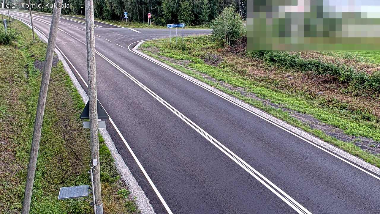 Kelikamerat Kuva Tie 21 Tornio, Kukkola, Tornio, Lappi