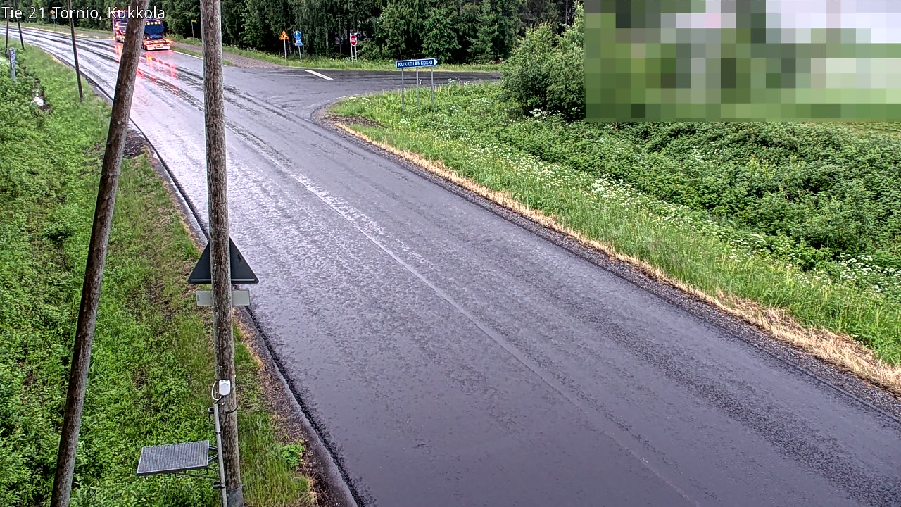 Kelikamerat Kuva Tie 21 Tornio, Kukkola, Tornio, Lappi
