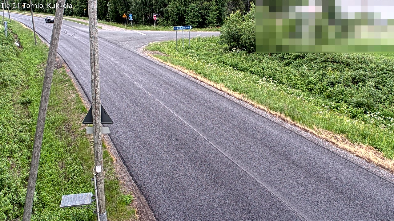 Kelikamerat Kuva Tie 21 Tornio, Kukkola, Tornio, Lappi