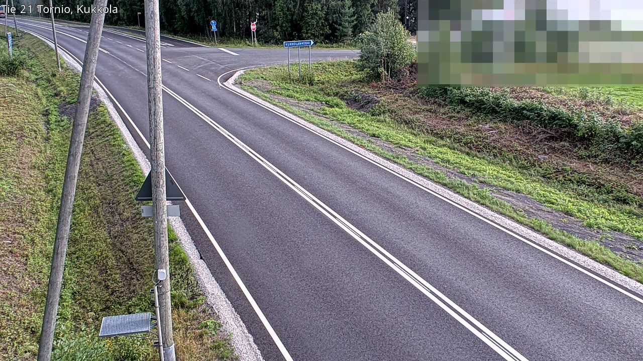 Kelikamerat Kuva Tie 21 Tornio, Kukkola, Tornio, Lappi