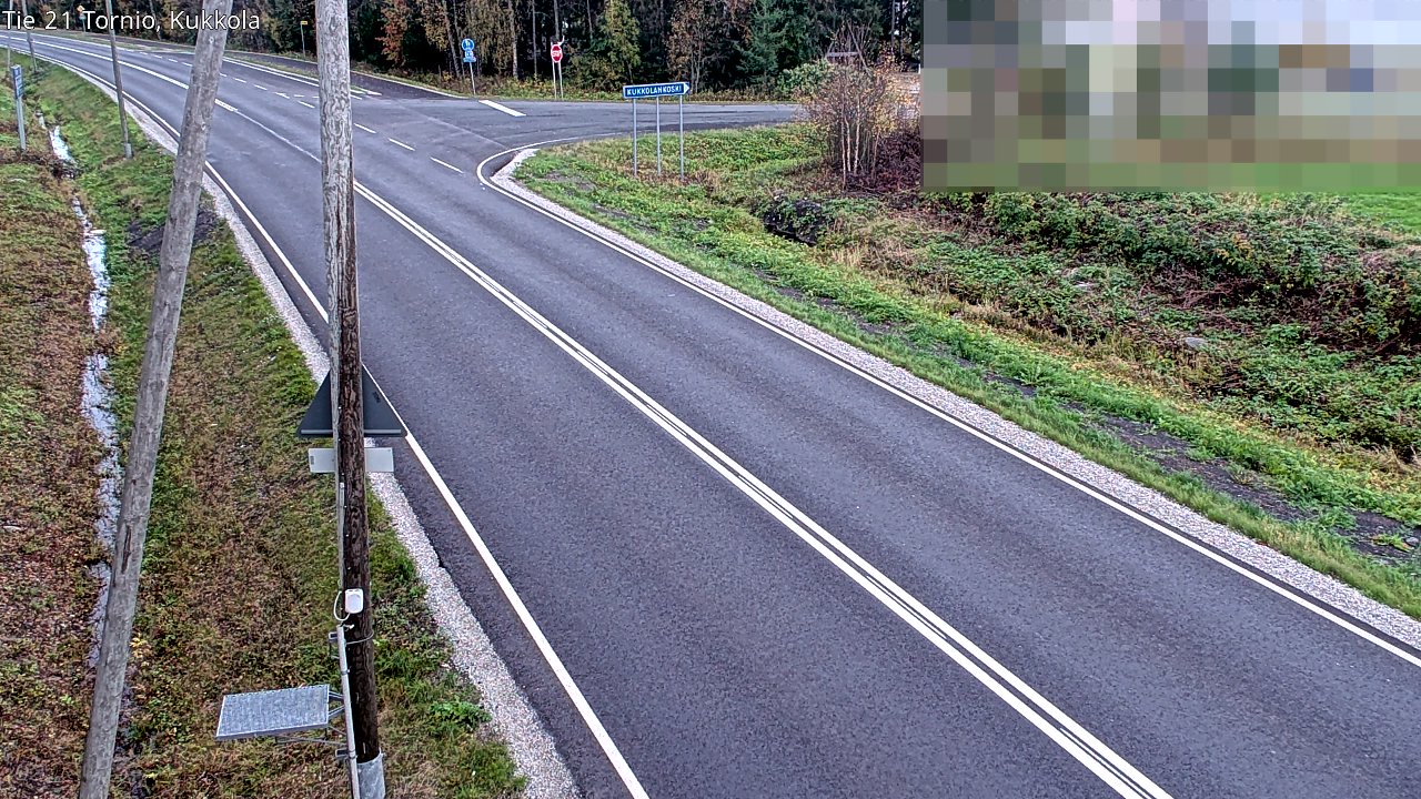 Kelikamerat Kuva Tie 21 Tornio, Kukkola, Tornio, Lappi