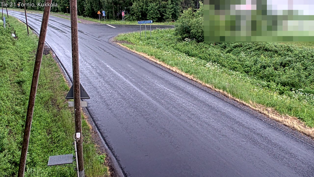 Kelikamerat Kuva Tie 21 Tornio, Kukkola, Tornio, Lappi