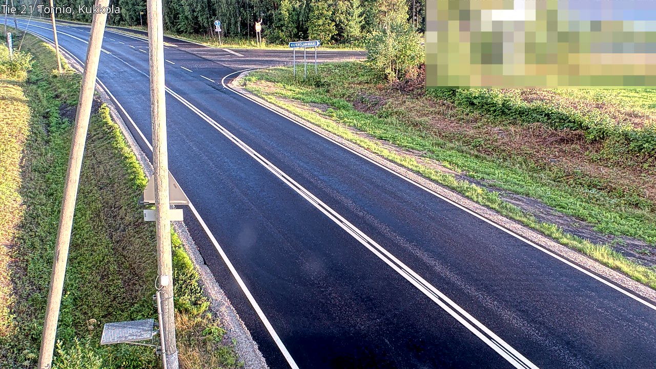 Kelikamerat Kuva Tie 21 Tornio, Kukkola, Tornio, Lappi