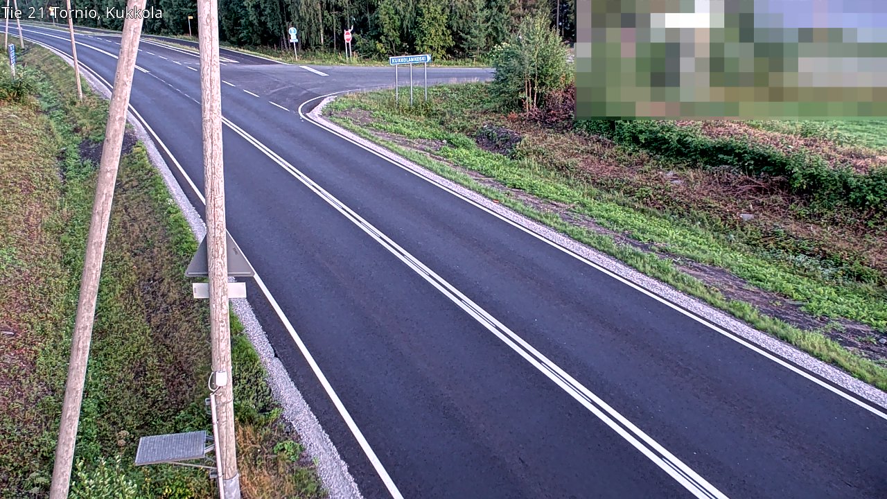 Kelikamerat Kuva Tie 21 Tornio, Kukkola, Tornio, Lappi
