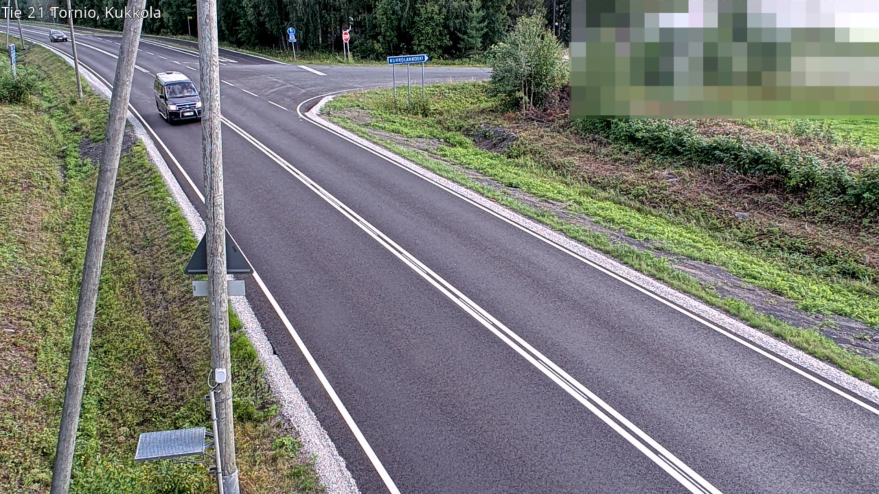 Kelikamerat Kuva Tie 21 Tornio, Kukkola, Tornio, Lappi