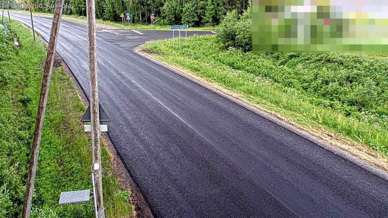 Kelikamerat Kuva Tie 21 Tornio, Kukkola, Tornio, Lappi