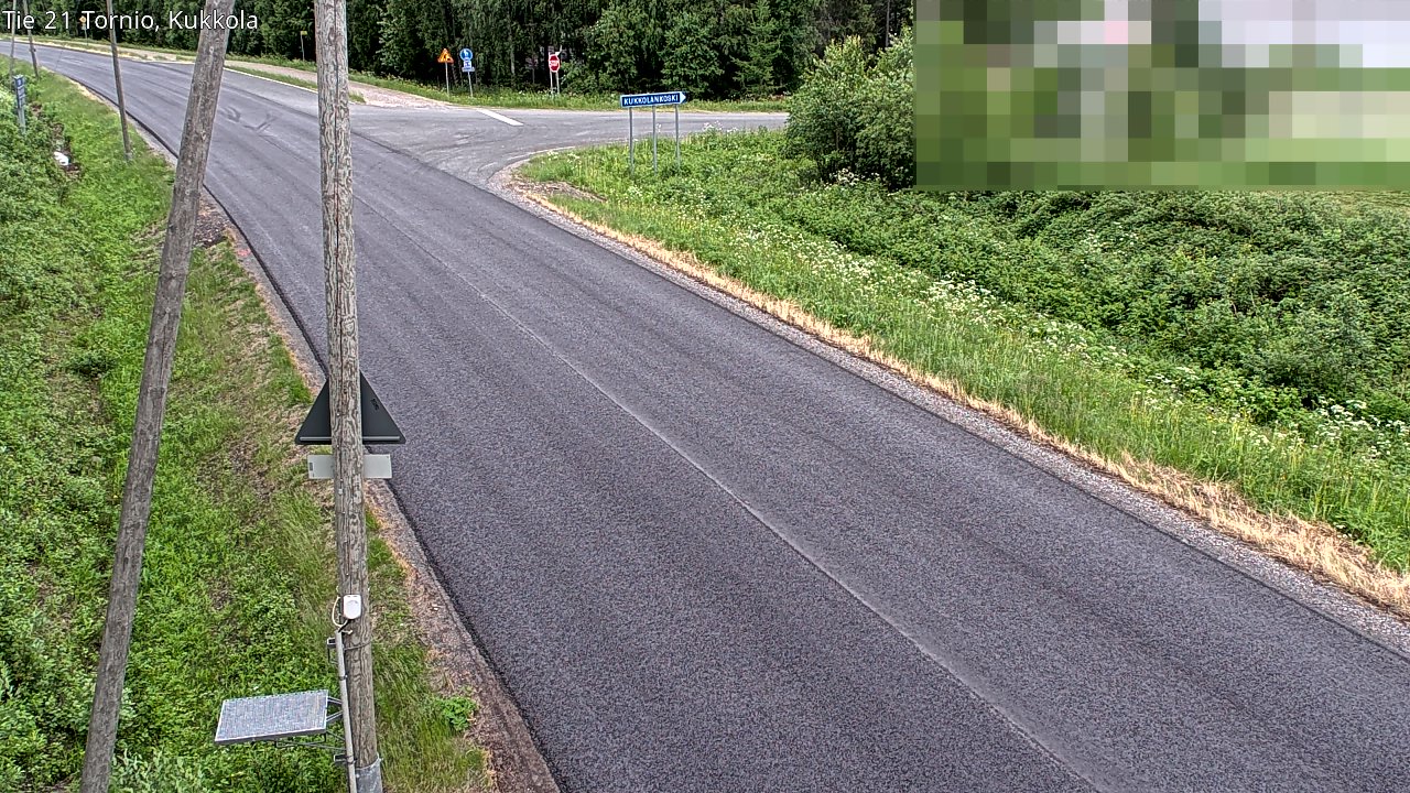 Kelikamerat Kuva Tie 21 Tornio, Kukkola, Tornio, Lappi