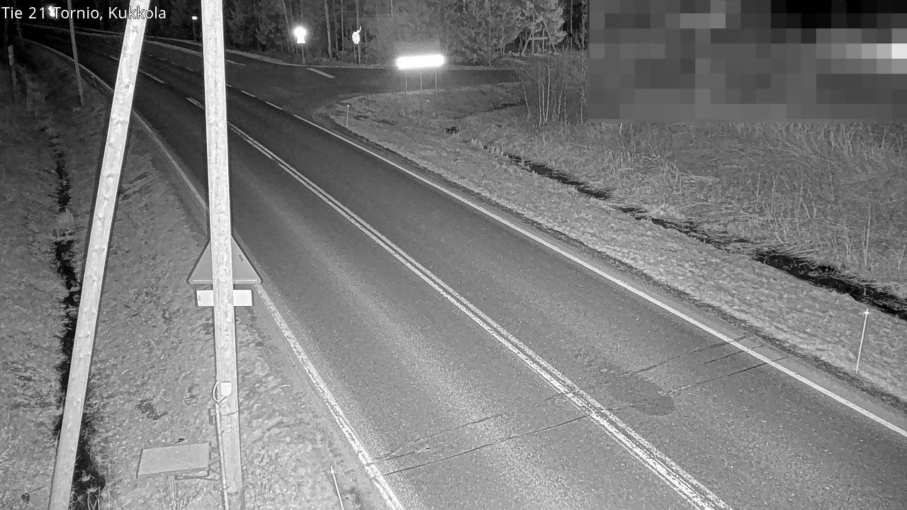 Kelikamerat Kuva Tie 21 Tornio, Kukkola, Tornio, Lappi