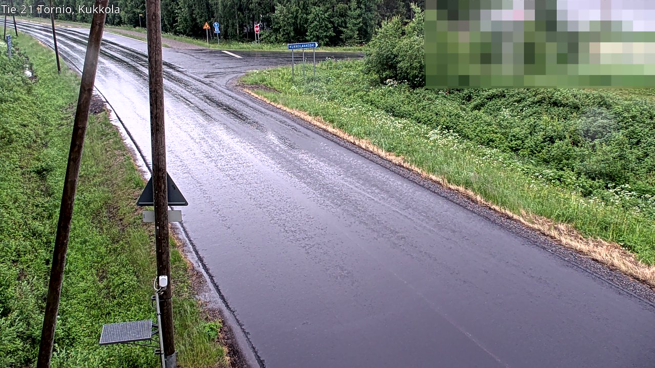 Kelikamerat Kuva Tie 21 Tornio, Kukkola, Tornio, Lappi