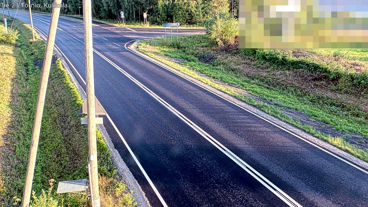 Kelikamerat Kuva Tie 21 Tornio, Kukkola, Tornio, Lappi