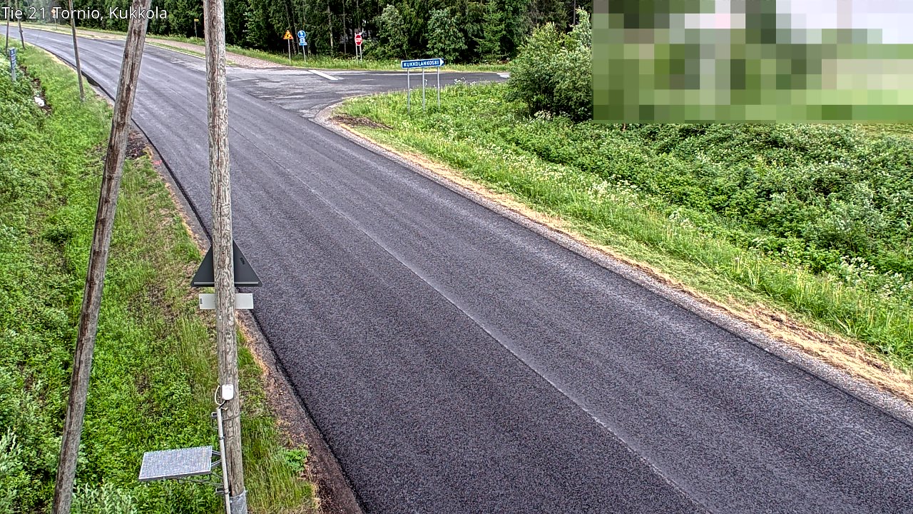 Kelikamerat Kuva Tie 21 Tornio, Kukkola, Tornio, Lappi