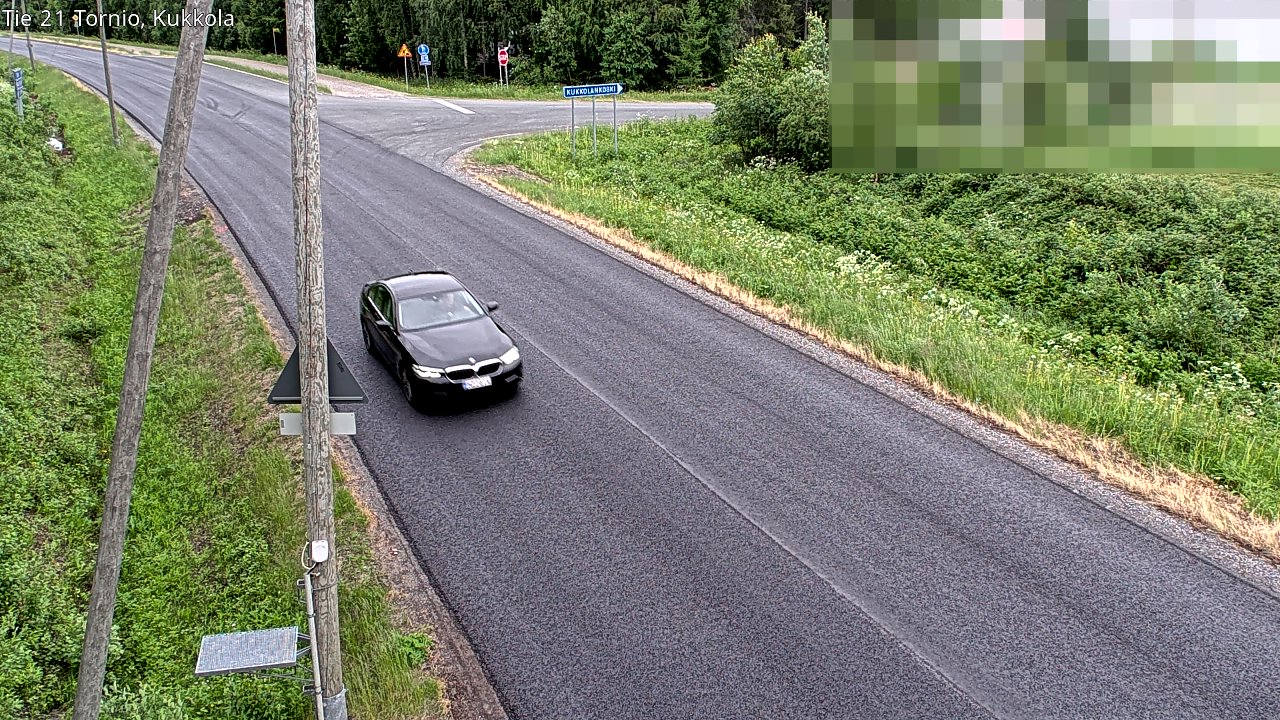 Kelikamerat Kuva Tie 21 Tornio, Kukkola, Tornio, Lappi