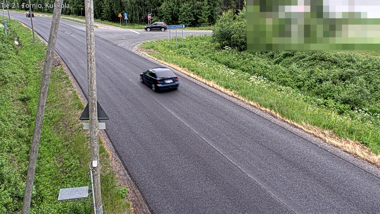 Kelikamerat Kuva Tie 21 Tornio, Kukkola, Tornio, Lappi