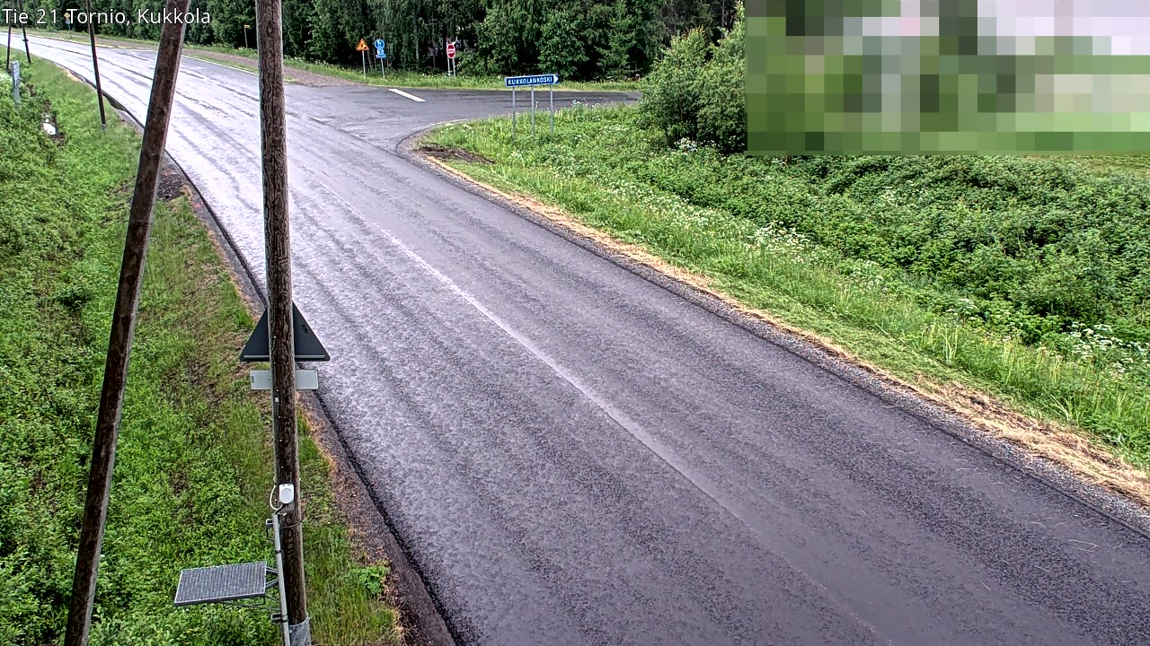 Kelikamerat Kuva Tie 21 Tornio, Kukkola, Tornio, Lappi