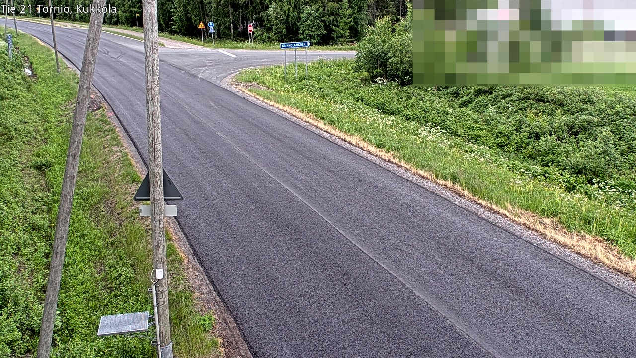 Kelikamerat Kuva Tie 21 Tornio, Kukkola, Tornio, Lappi