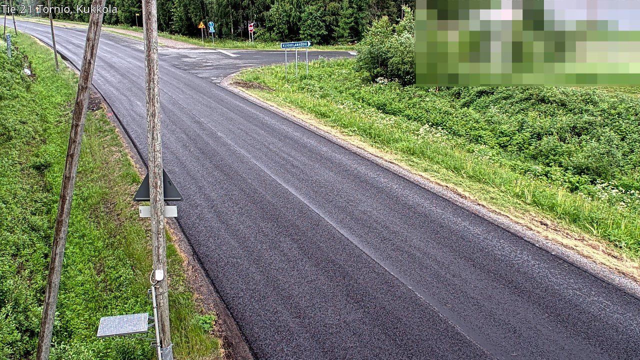 Kelikamerat Kuva Tie 21 Tornio, Kukkola, Tornio, Lappi