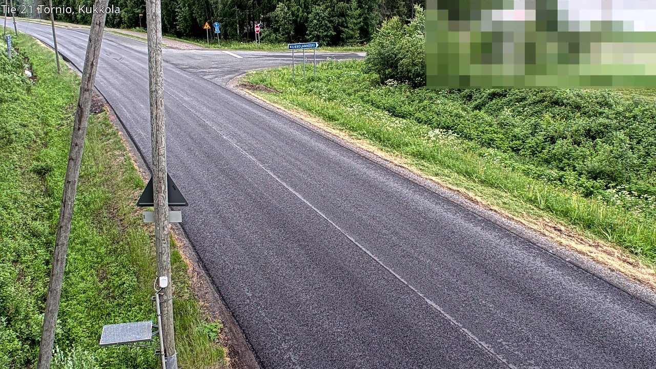 Kelikamerat Kuva Tie 21 Tornio, Kukkola, Tornio, Lappi