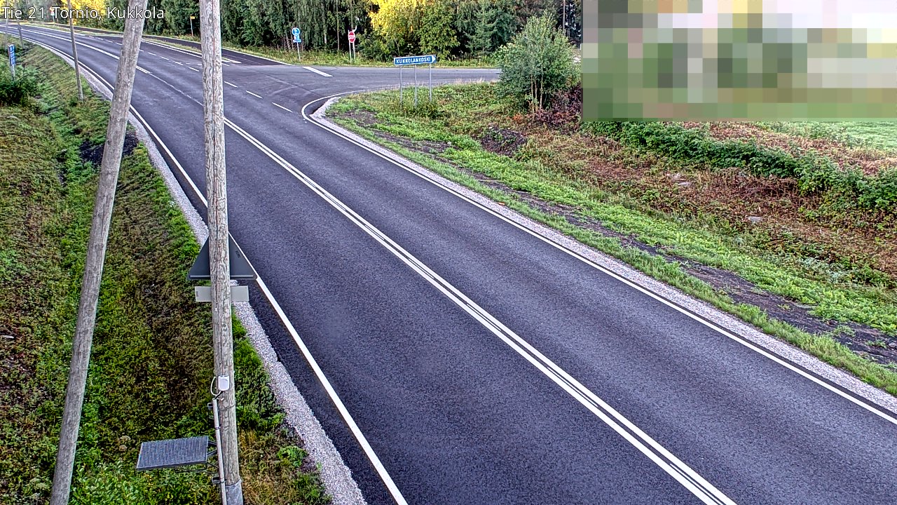Kelikamerat Kuva Tie 21 Tornio, Kukkola, Tornio, Lappi