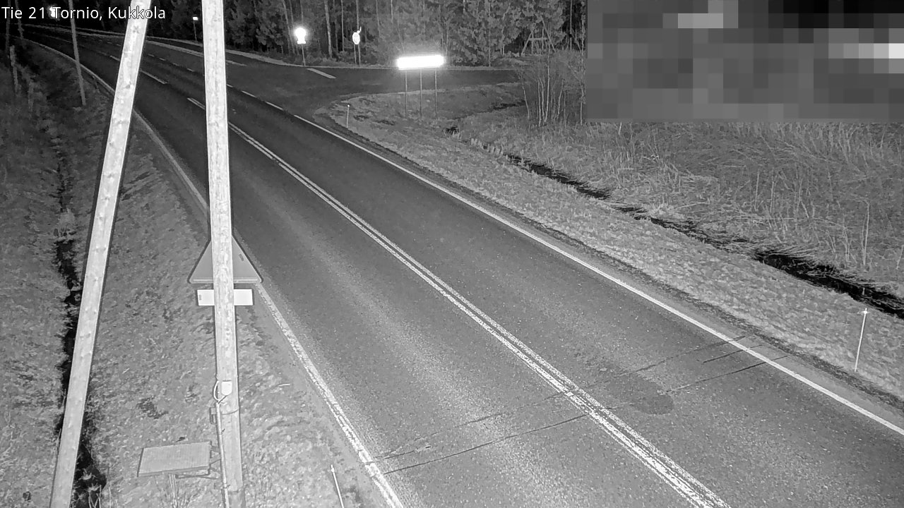 Kelikamerat Kuva Tie 21 Tornio, Kukkola, Tornio, Lappi
