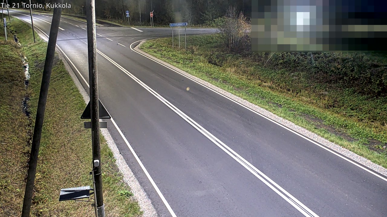 Kelikamerat Kuva Tie 21 Tornio, Kukkola, Tornio, Lappi