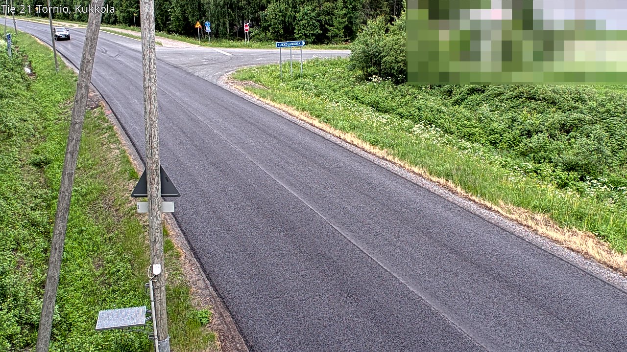 Kelikamerat Kuva Tie 21 Tornio, Kukkola, Tornio, Lappi